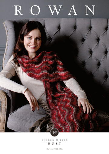 Rust Shawl in Rowan Kidsilk Haze - Downloadable PDF