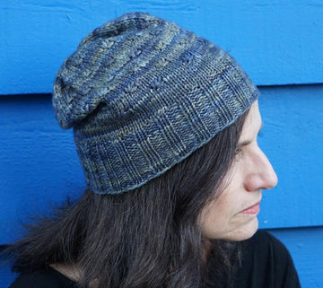 Slightly Slouchy Wildflower Toque / Beanie