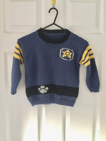 Pet Patrol Paw Print Jumper