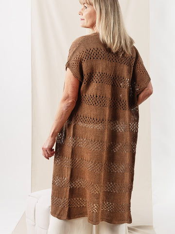 Rilke Duster and Tank in Berroco Modern Linen - Downloadable PDF