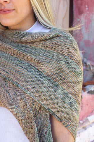 Temperance Shawl in Malabrigo Sock - 01-04 - Downloadable PDF