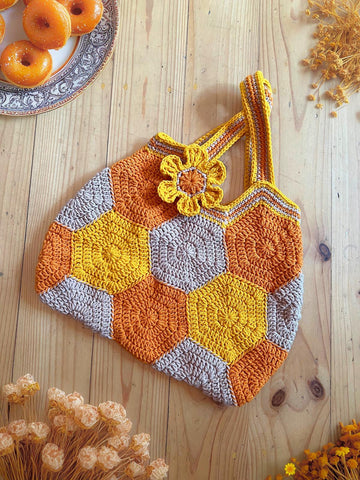 Easy Solid Hexagon Motifs