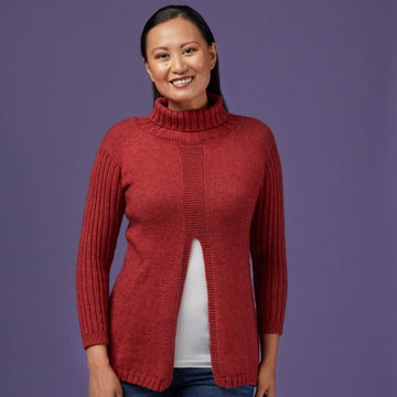 1247 Danakil - Jumper Knitting Pattern for Women in Valley Yarns Westfield by Valley Yarns