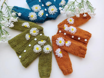 Daisy cardigan for Paola Reina