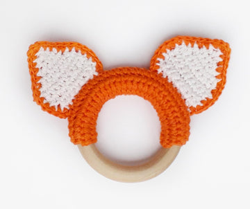 Fox ears teether