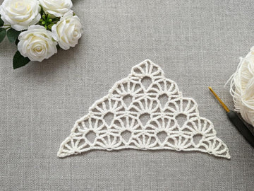Crochet Bandana/Shawl Pattern/Chart #18