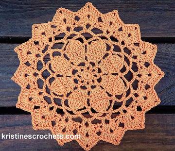Anemone Flower Doily
