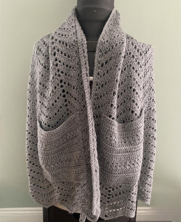 Ripple Pocket Shawl