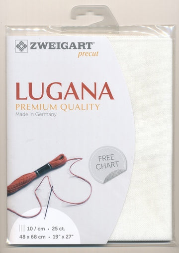 Zweigart Precut Lugana 19" x 27"