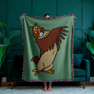 Owl C2C Crochet Blanket Pattern Disney Winnie Pooh