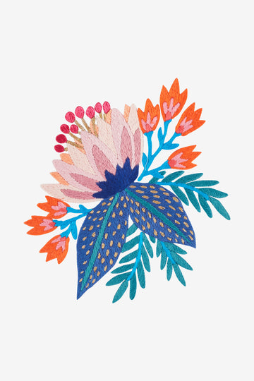 Island Bloom in DMC - PAT0488 - Downloadable PDF
