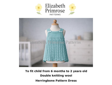 Herringbone Pinafore P41