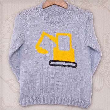 Digger Chart & Childrens Sweater