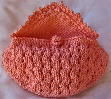 Picot Edged Eyelet Clutch