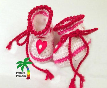 Hearts of Love Booties 12-099