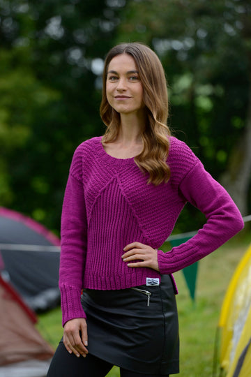 Mount Angelika Sweater in Schachenmayr Sun City - Downloadable PDF