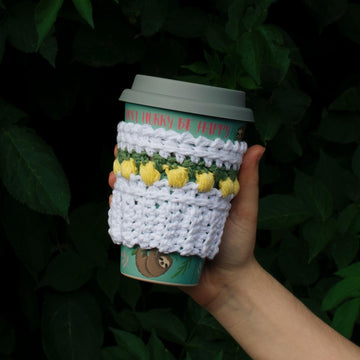 Lemon Drops Coffee Beanie Cozy