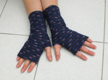 Spiral Crochet Mitts