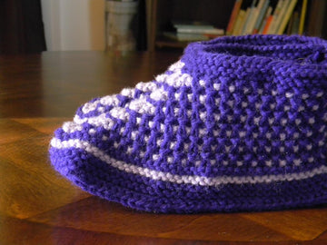 Slip-Stitch Slippers