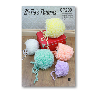 Crochet Pattern Baby Loopy Hats #209
