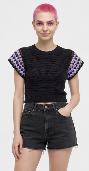 Vintage Crochet Vest Top
