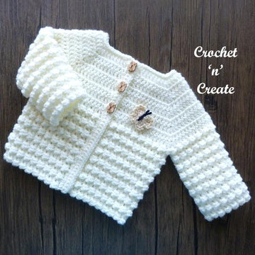 Bubbly Baby Cardigan