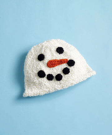 Snowman Hat in Lion Brand Vanna's Choice & Holiday Homespun - 90147AD