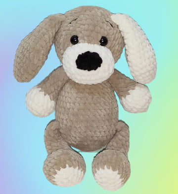 Amigurumi pattern puppy, dog crochet pattern, cute crochet pattern