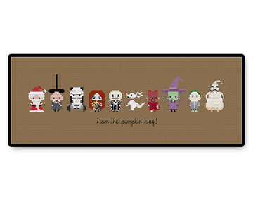 Nightmare Before Christmas Bite Size - PDF Cross Stitch Pattern