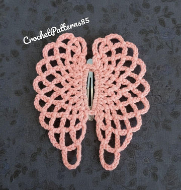 Angel Wings Hair Clip English-US