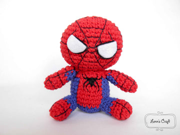 Marvel superhero SPIDERMAN amigurumi crochet toy PATTERN