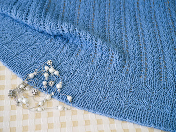 Darlington Lace Scarf & Wrap Knitting Pattern