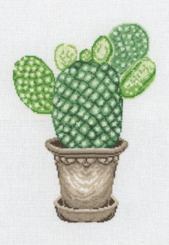 Permin Mickey Cactus Cross Stitch Kit