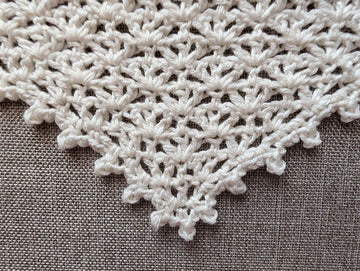 Crochet Bandana/Shawl/Baktus Pattern/Chart #75