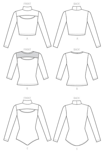 McCall's Misses' Tops M8003 - Sewing Pattern