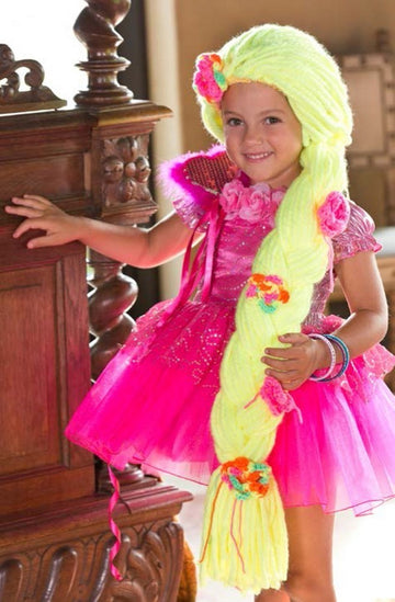 Princess Braid in Red Heart Super Saver Economy Solids and Vivid - LW3758
