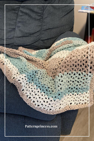 Mandala Yarn Baby Blanket
