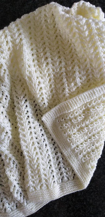 Lavender Bliss Baby Blanket