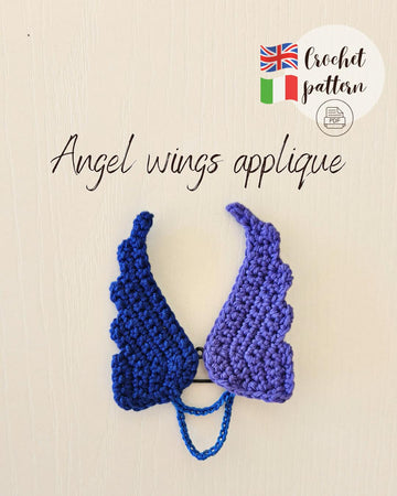 Angel Wings Applique Crochet Pattern | Fairy Wings PDF Pattern