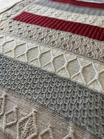 Seamless Joy Cable Afghan