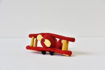 Biplane Aeroplane Amigurumi