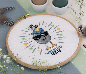 Zweigart The Walking Egg - 106-50 - Downloadable PDF