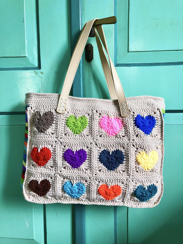 Colorful Heart Bag