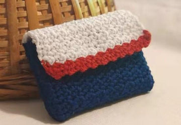 Triple Colour Card Wallet/ Holder