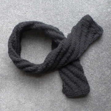 Charcoal Alpaca Scarf
