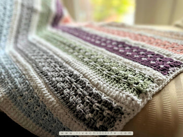 Rainbow baby blanket