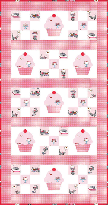 Michael Miller Fabrics Charming Fat Quarter Quilt - Downloadable PDF