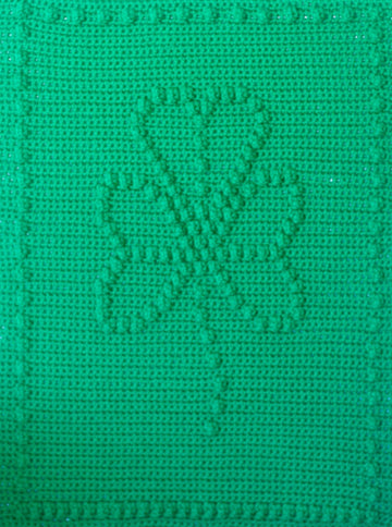 Shamrock Baby Blanket