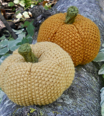 Seed Stitch Pumpkin