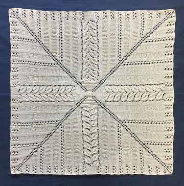Square the Circle baby blanket